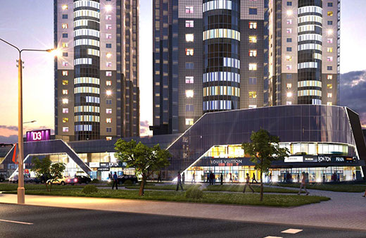 ремонт в жилом комплексе D3